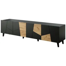 komoda-rtv-neta-czarny-mat-dab-craft