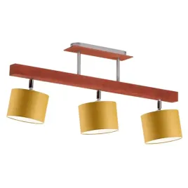 lampa-sufitowa-plafon-musztardowa-drewniana-regulowana-led-e27-abazur-modna