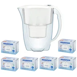 dzbanek-filtrujacy-do-wody-2-8-l-aquaphor-6-wkladow-gratis