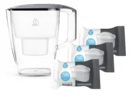 dzbanek-dafi-4l-stal-bialy-3-wklady-filtra-unimax-przefiltruj-wode