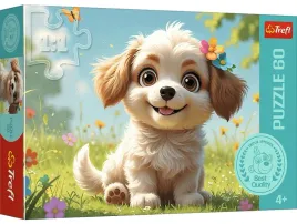 puzzle-60-szczeniaczkiem-byc-piesek-trefl-17408