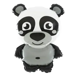 balon-foliowy-mis-panda-szara-czarna-zwierzatko-safari-duzy-63cm
