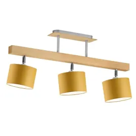 lampa-sufitowa-plafon-musztardowa-drewniana-regulowana-led-e27-abazur-modna