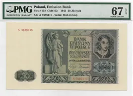 50-zlotych-1-sierpnia-1941r-seria-a-pmg-67epq