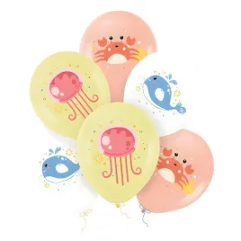 balony-lateksowe-morskie-stworzenia-zwierzatka-6szt