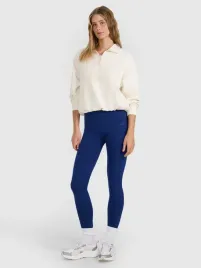 legginsy-damskie-4f-do-jogi-i-pilatesu-bawelniane-wysoki-stan-granatowe-s