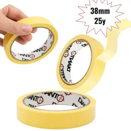 tasma-malarska-38-mm-x-25-y-diamanto-precyzyjna-maskujaca-papierowa