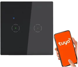 wlacznik-podwojny-led-inteligentny-sterowane-wi-fi-tuya-smart-home-czarny