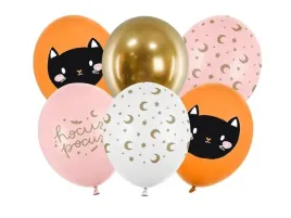 balony-lateksowe-hocus-pocus-czarny-kot-dla-dzieci-6szt-30cm-halloween