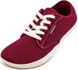 hobibear-buty-unisex-do-biegania-barefoot-sportowe-oddychajace-bordowe-42