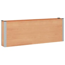 podniesiona-rabata-ogrodowa-brazowy-200-x-30-x-72-cm