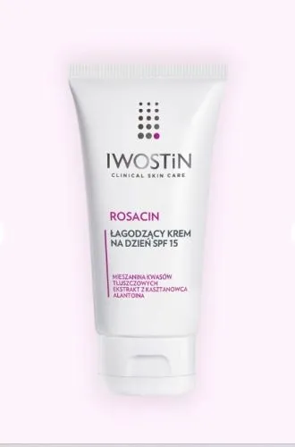 Iwostin Rosacin Krem łagodzący SPF15, 50ml