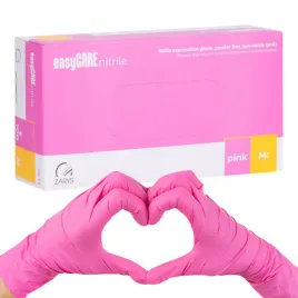 rekawiczki-nitrylowe-rekawice-rozowe-bezpudrowe-m-100-sztuk-zarys-easycare