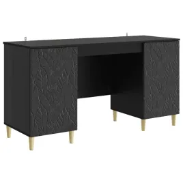 biurko-czarny-1425-x-50-x-75-cm-drewno-inzynieryjne
