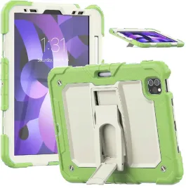 etui-do-ipad-air-4-5-10-9-pro-11-z-podstawka-paskiem-na-ramie-zielone