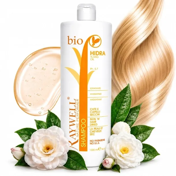 Szampon Nawilżający do Włosów Suchych RAYWELL BIO HIDRA 1000ml