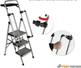 drabina-aluminiowa-3-stopnie-z-poreczami-platforma-profi-partner-150-kg