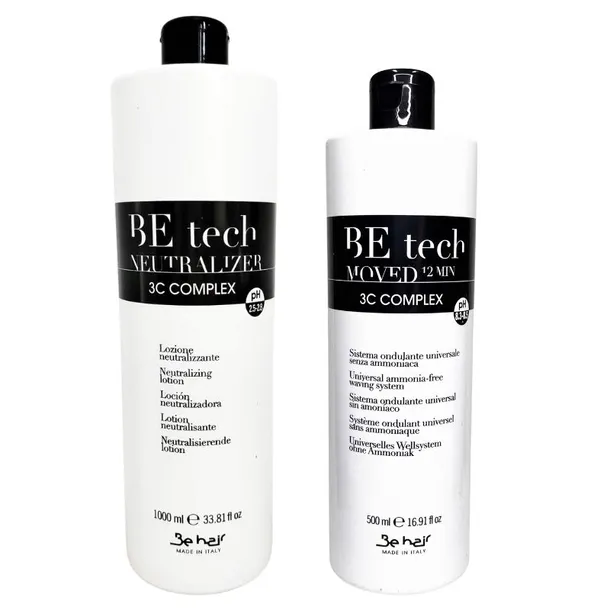 Be Hair Be Tech Moved 12 min Płyn do trwałej ondulacji do wszystkich włosów