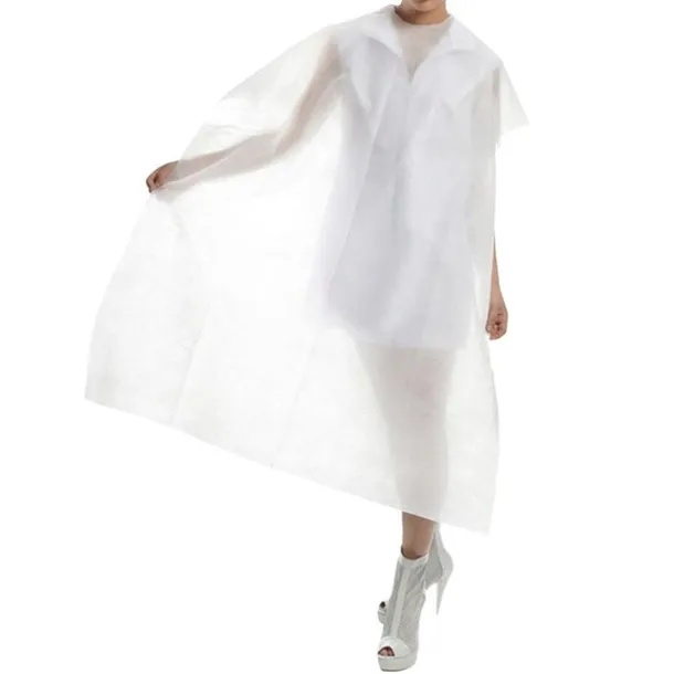 PELERYNY FRYZJERSKIE PELERYNY WŁÓKNINOWE 25 SZTUK