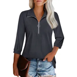 damska-bluza-sweter-golf-z-suwakiem-rekaw-3-4-elegancka-stylowa-szara-l
