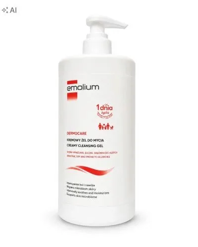 Emolium Dermocare Kremowy żel do mycia - 750 ml