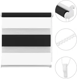 eurohome-podwojna-roleta-na-zaciski-bez-wiercenia-120-x-150-cm-bialo-czarna