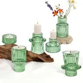 zestaw-3-szklanych-swiecznikow-zielonych-w-stylu-boho-tealight-dwustronne