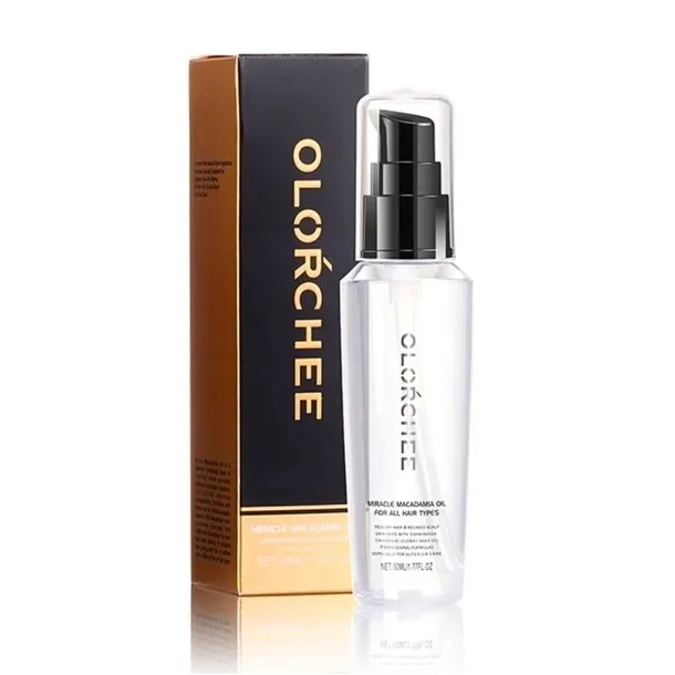 OLORCHEE Macadamia Oil Olejek do Włosów WYGŁADZAJĄCY REGENERUJĄCY 50ml