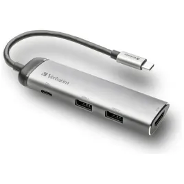 verbatim-adapter-hub-usb-c-2xusb-a-3-0-hdmi-do-laptopa-komputera-aluminiowy