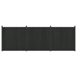 panel-ogrodzeniowy-3-szt-530-x-1865-cm-wpc-i-aluminium-czarny