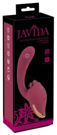 javida-2-function-vibrator-and-licking-system-silikonowy-206-cm-fioletowy