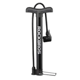pompka-rowerowa-podlogowa-120psi-8bar-koncowki-do-pilek-materacy-czarna