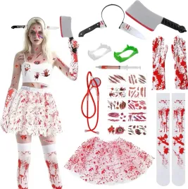 kostium-zombie-przebranie-straszne-halloween-zestaw-18-sztuk-czerwony