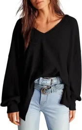 bluzka-damska-tunika-v-neck-dzianinowa-luzna-miekka-wygodna-czarna-m