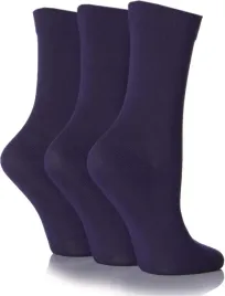 sockshop-skarpety-damskie-dlugie-bambusowe-zestaw-3-pary-granatowe-37-42