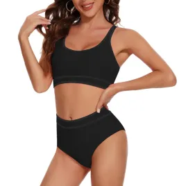 damski-stroj-kapielowy-dwuczesciowy-bikini-dopasowany-sportowy-czarny-s