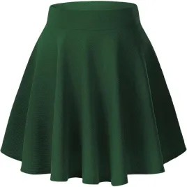 damska-spodnica-mini-rozkloszowana-a-line-elastyczna-elegancka-zielona-xl