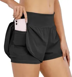 damskie-spodenki-krotkie-do-biegania-sportowe-fitness-letnie-czarne-xxl