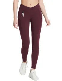 baleaf-damskie-legginsy-termiczne-ocieplane-cieple-wodoodporne-bordowe-xxl