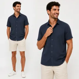 koszulka-meska-koszula-krotki-rekaw-na-guziki-casual-elegancka-granatowa-l