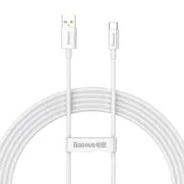 kabel-przewod-usb-a-usb-c-superior-series-100w-2m-bialy