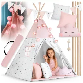 tipi-namiot-wigwam-dla-dzieci-teepee-girlanda-poduszki-stabilizator-nukido