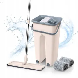 mop-plaski-z-wyciskaczem-wiadro-dwukomorowe-2-wklady-mikrofibra-zestaw
