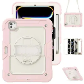 etui-do-ipad-pro-11-z-obrotowym-uchwytem-i-paskiem-na-ramie-i-rozowe