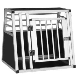 klatka-transporter-dla-psa-do-samochodu-aluminiowa-z-kluczykiem