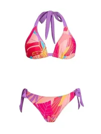 bikini-damskie-tropikalne-v-neck-wiazane-m-cupshe