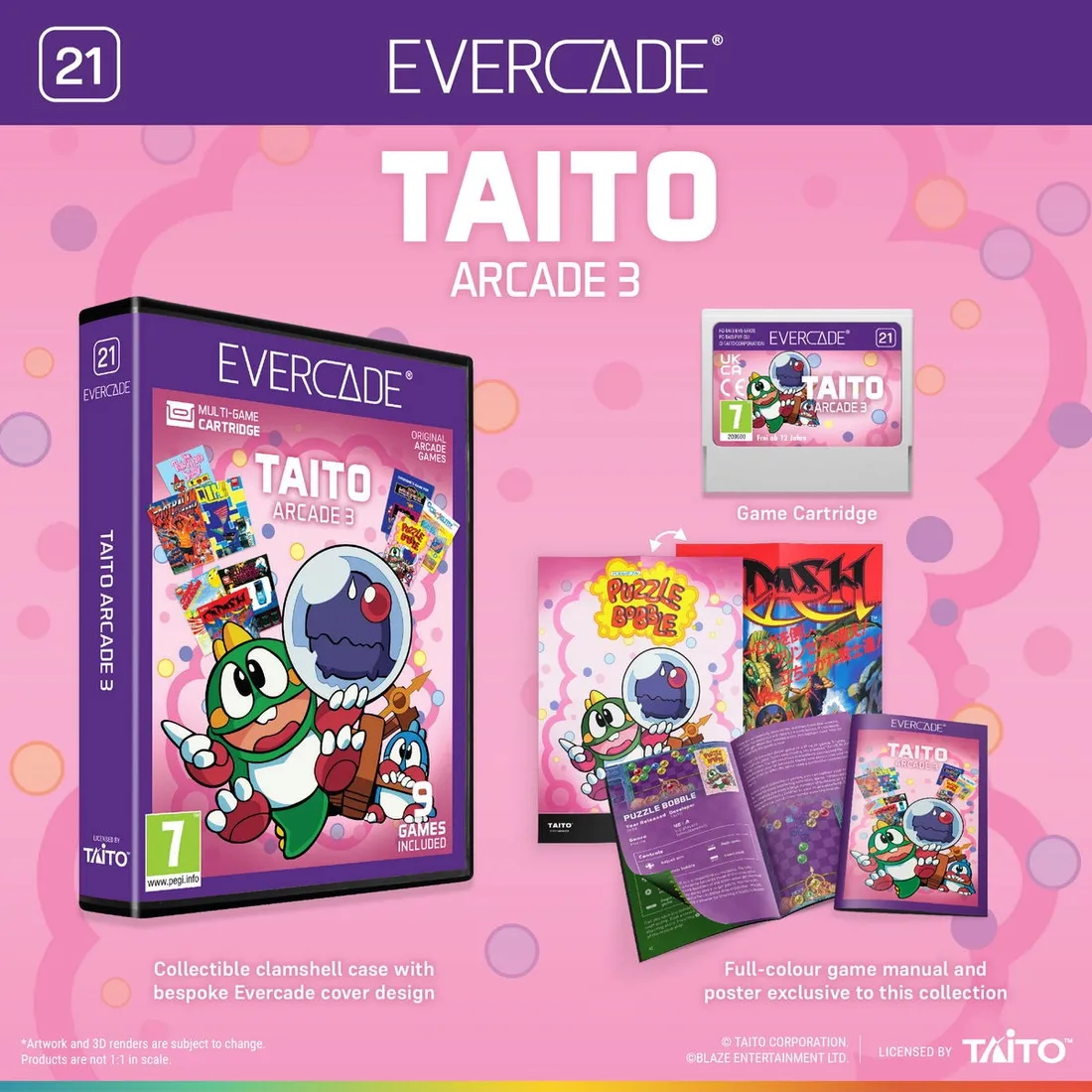 taito-arcade-3-gra-evercade-stan-nowy