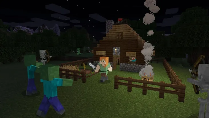 minecraft-gra-ps5-tryb-gry-singleplayer