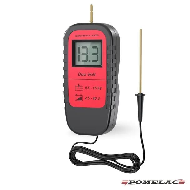 Miernik napięcia DUO VOLT Pomelac tester pastucha ogrodzenia 15 kV 40 V