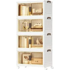 songmics-regal-z-plastikowych-pudelek-na-kolkach-4x55l-bialy
